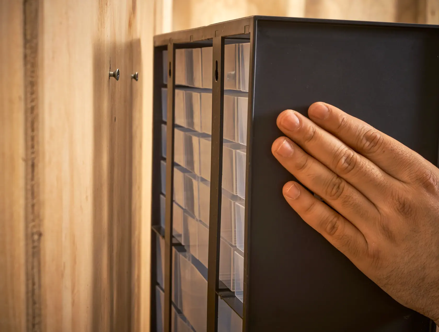 STANLEY® 39-Drawers Multi-Use Storage Bin Application Shot